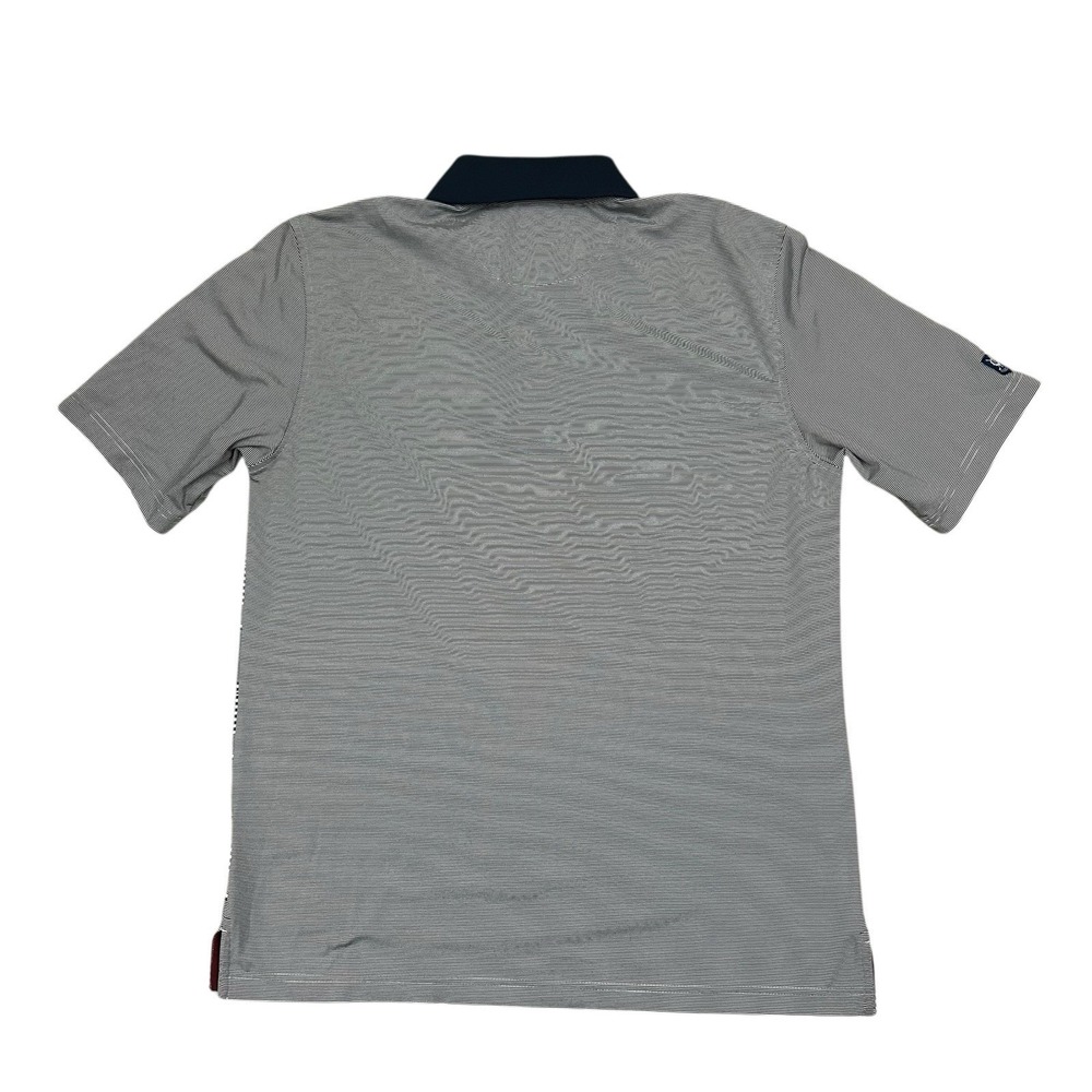 Brooks Brothers St Andrews Links Polo Shirt Mens Large Golf Striped Performance - Picture 3 of 7